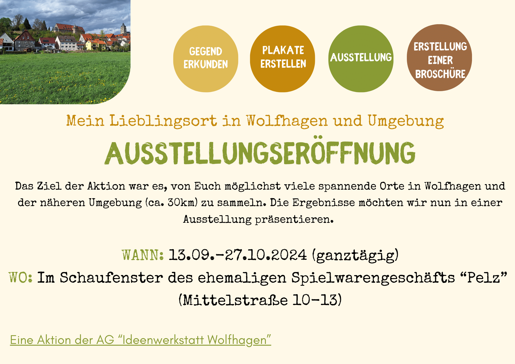 Ideenwerkstatt Ausstellungseröffnung