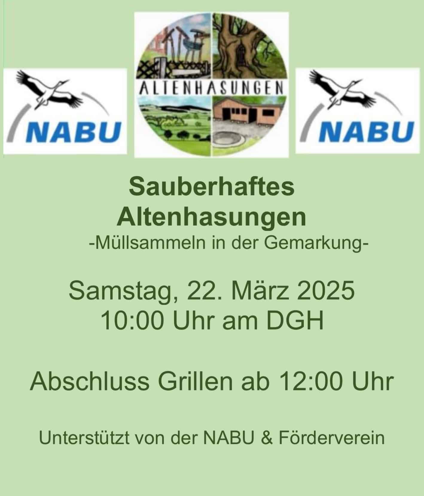 Sauberhaftes Altenhasungen
