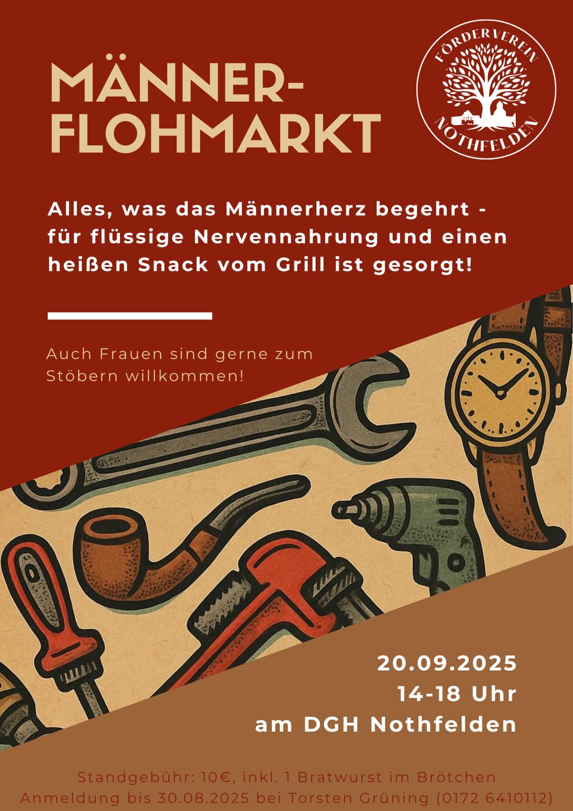 Männerflohmarkt