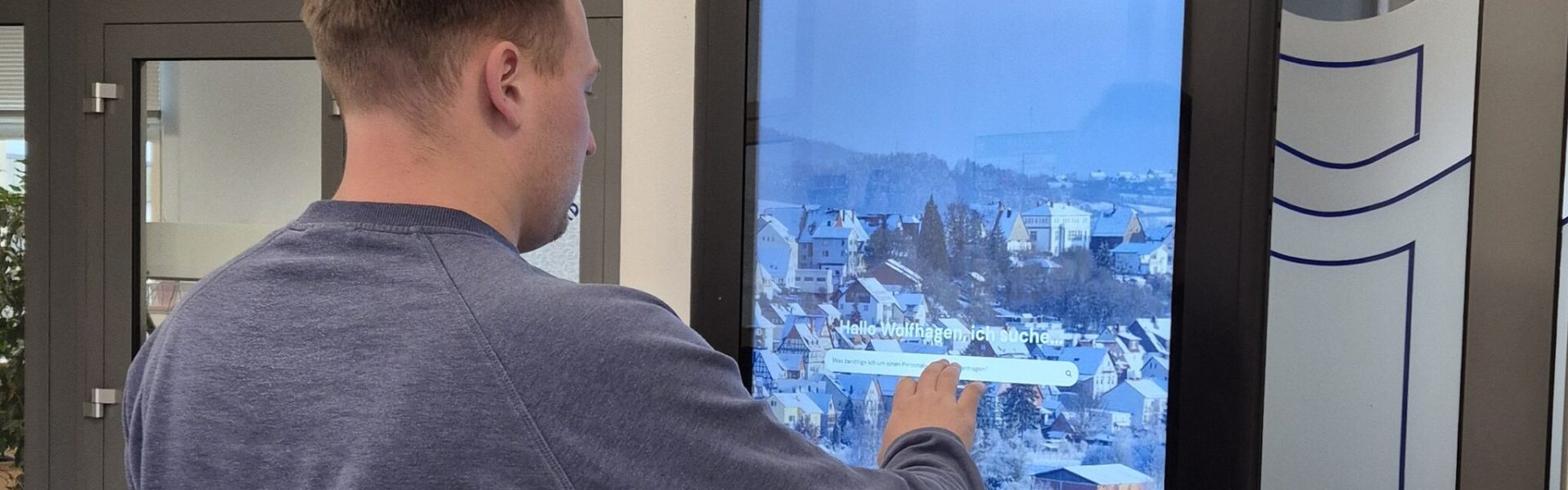 Infoterminal und Terminbuchungstool_Banner Website