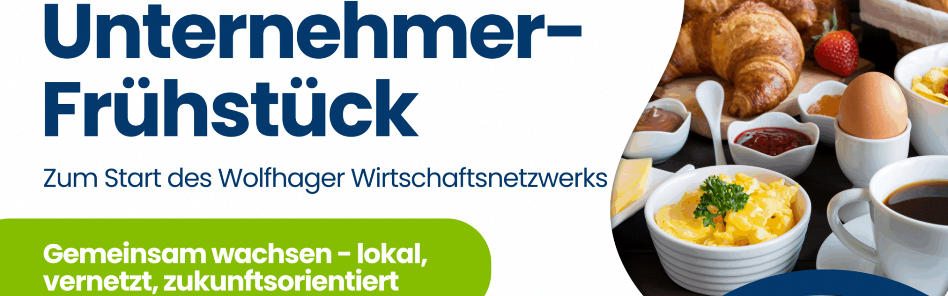 Unternehmerfrühstück - Header